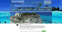 Desktop Screenshot of maregrande.it
